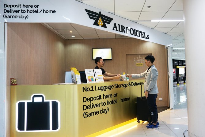 Bangkok Luggage Storage - Don Mueang Airport: useful for Terminal 2 arrivals