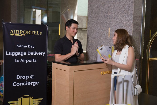 Bangkok Luggage Storage - Finding the counters is part of the experience