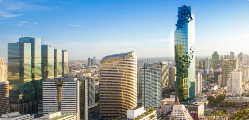 Bangkok: Mahanakhon Skywalk Sunset Ticket with Photo - Reaching the top of King Power Mahanakhon