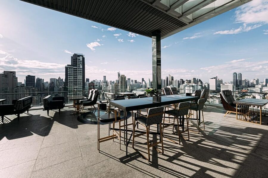 Bangkok: Nimitr Rooftop by 137 Pillars - Modern Asian food, with a smaller menu