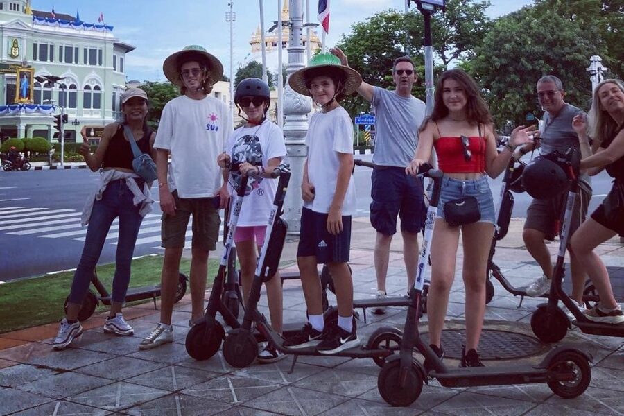 Bangkok : Old City Guided E-Scooter &/or Bike Tour - Phra Sumen Fort and the river side