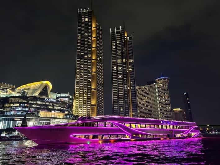 Bangkok: Opulence Luxury River Dinner Cruise - Wat Arun, Wat Pho, and the old riverfront
