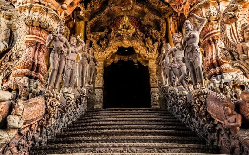 Bangkok: Pattaya Truth Sanctuary Guided Tour & Coral Island - Key points to know before booking