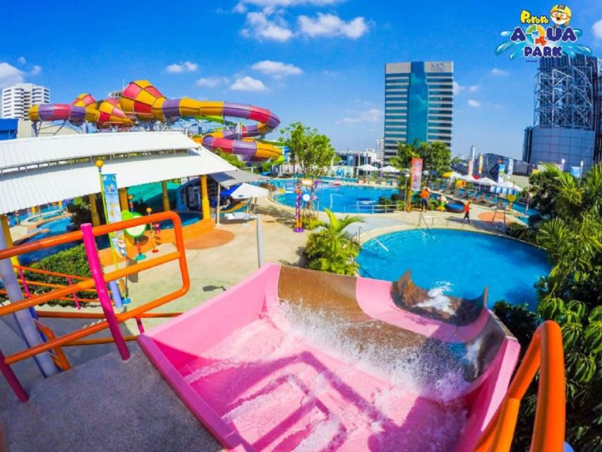 Bangkok: Pororo Aqua Park Entry Ticket - Slides for a Short Burst of Adrenaline