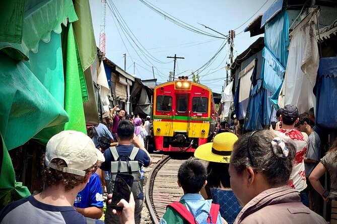 Bangkok: Private Floating Market and Train Market - One hour at Mae Klong Railway Market