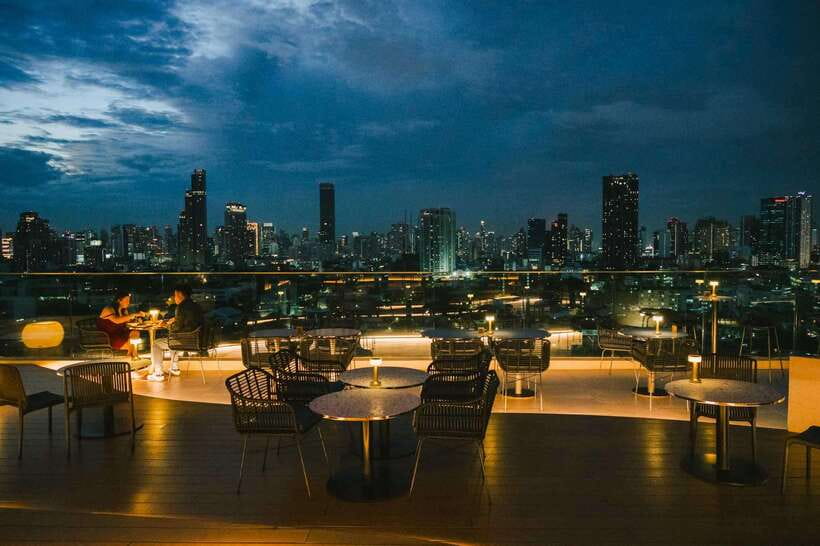 Bangkok: SOL and LUNA BKK Rooftop F&B Packages - Arriving above the city