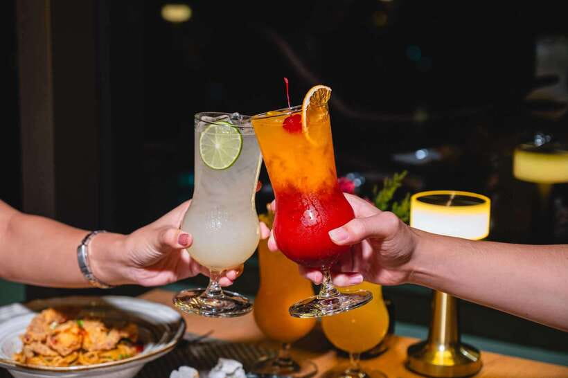 Bangkok: SOL and LUNA BKK Rooftop F&B Packages - Sharing food, drinks, and the value for two