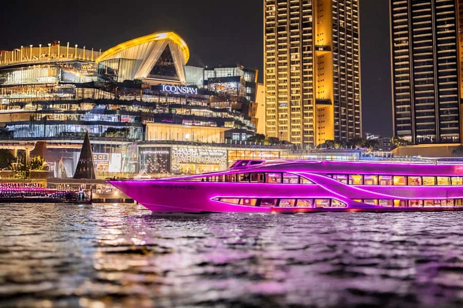 Bangkok: The Opulence Buffet Dinner Cruise with Live Band - Choosing between the three decks
