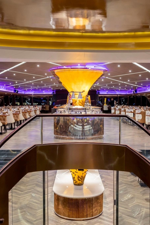 Bangkok: The Opulence Buffet Dinner Cruise with Live Band - The Grand Palace from the water