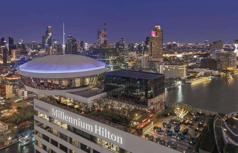 Bangkok: ThreeSixty Rooftop Bar at Millennium Hilton - Small details that improve the evening
