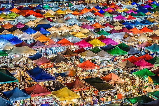 Bangkok Under the Night Lights by TUK-TUK (SHA Plus) - The Giant Swing and Wat Suthat