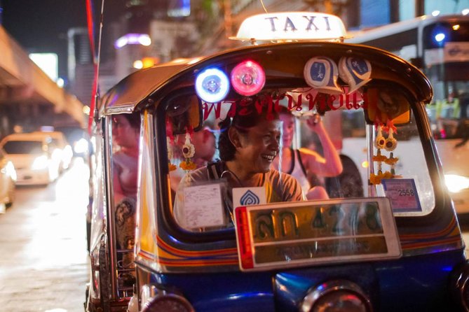 Bangkok Under the Night Lights by TUK-TUK (SHA Plus) - Riding Bangkok by tuk-tuk