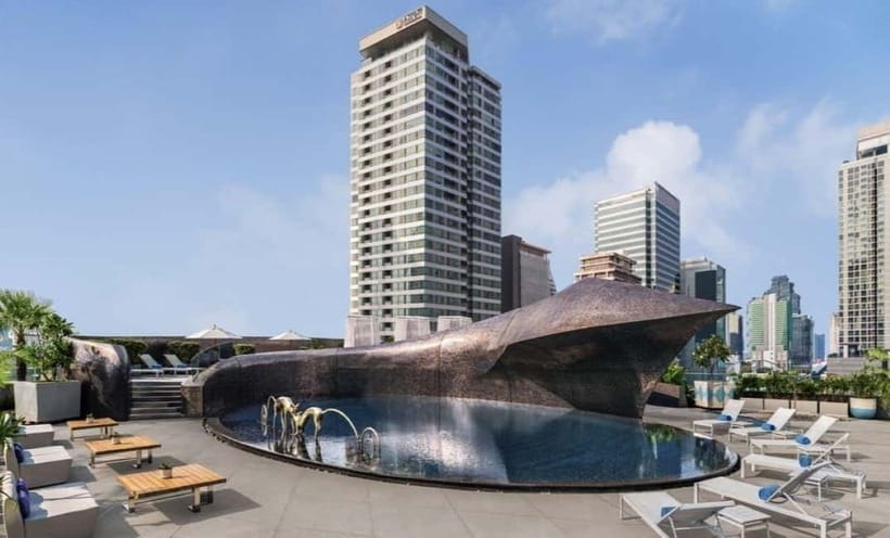 Bangkok: W Hotel Pool & Gym Experience - Spending time at WET pool
