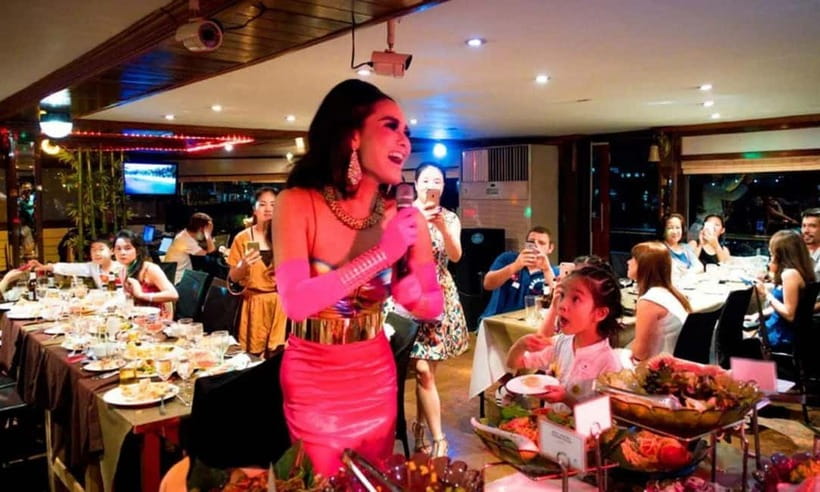 Bangkok: White Orchid Chao Phraya Cruise, Thai Buffet & Beer - The two-hour route and Bangkok after dark