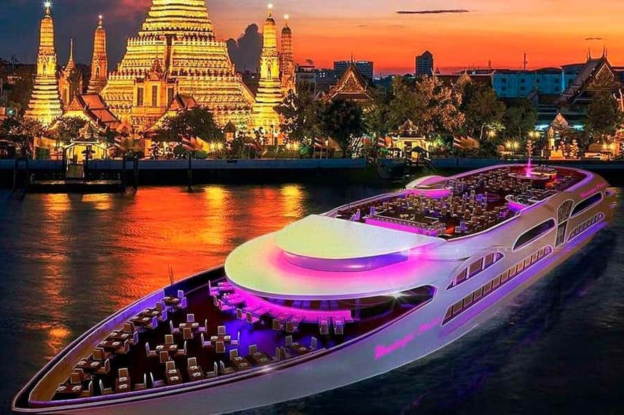 Bangkok: Wonderful Pearl Dinner Cruise and Live Performance - Choosing between the indoor and open-air decks