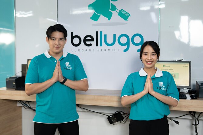 Bellugg Luggage Storage Service - Finding the Bellugg counter at Suvarnabhumi