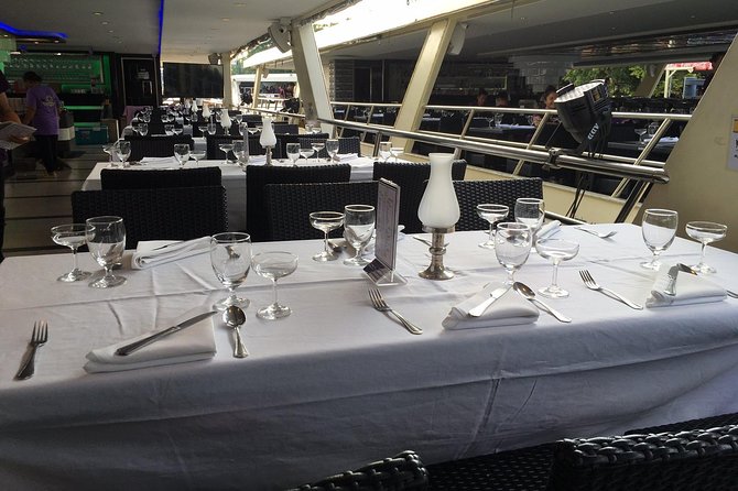 Chao Phraya River Dinner Cruise - What $34.50 buys you