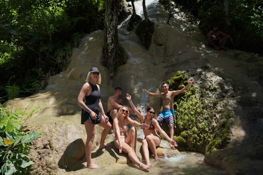 Chiang Mai: Bua Thong Sticky Waterfall & Huge Cave & Buffet - Bua Tong Cave and its steep approach