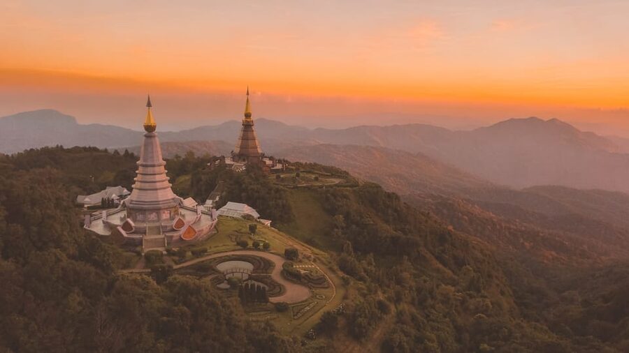 Chiang Mai: Doi Inthanon Park and Pha Dok Siew Trail Trek - Wachirathan Waterfall closes the sightseeing