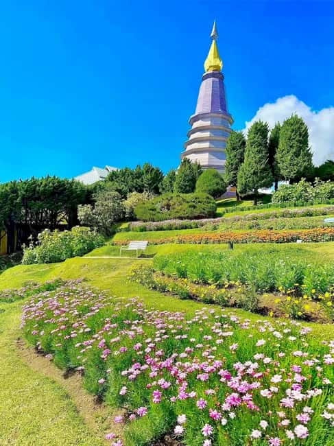 Chiang Mai Doi Inthanon Park Waterfall Pure Sightseeing Tour - The summit at 2,565 meters