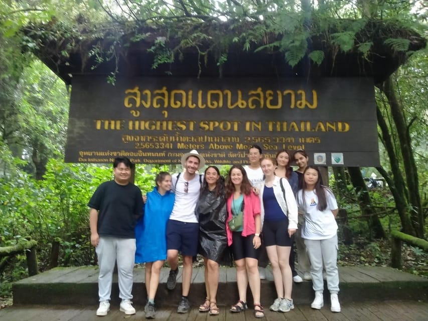 Chiang Mai: Doi Inthanon Park with Kew Mae Pan Hike Day Trip - Guides, group atmosphere, and how the day feels