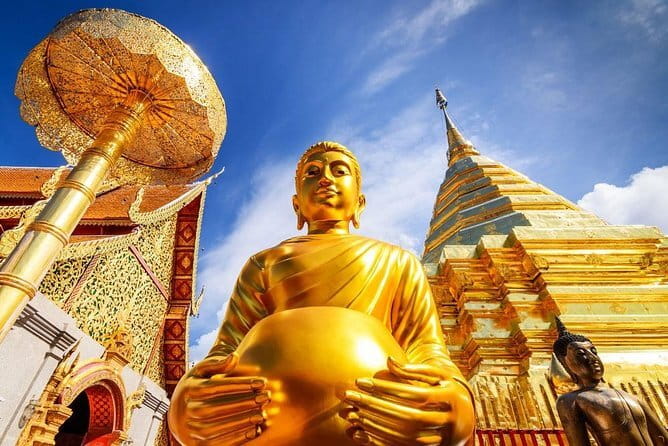 Chiang Mai Doi Suthep Temple and Wat Pha Lat Hike - Wat Pha Lat, a forest temple with a calm mood