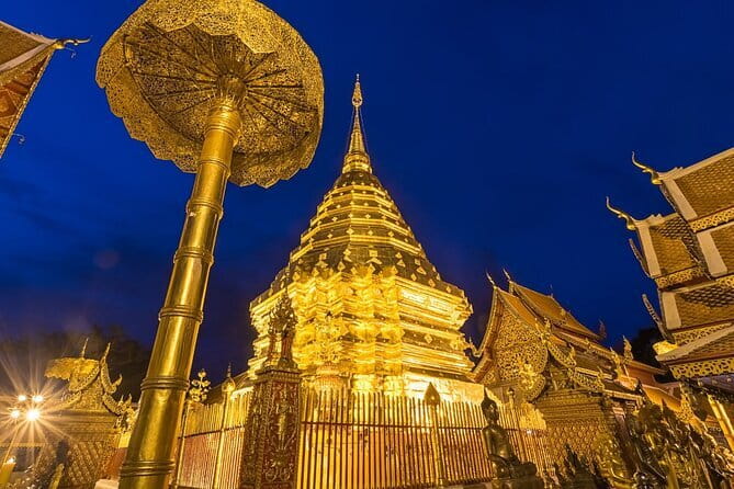 Chiang Mai Doi Suthep Temple and Wat Pha Lat Hike - Doi Suthep and the dragon staircase