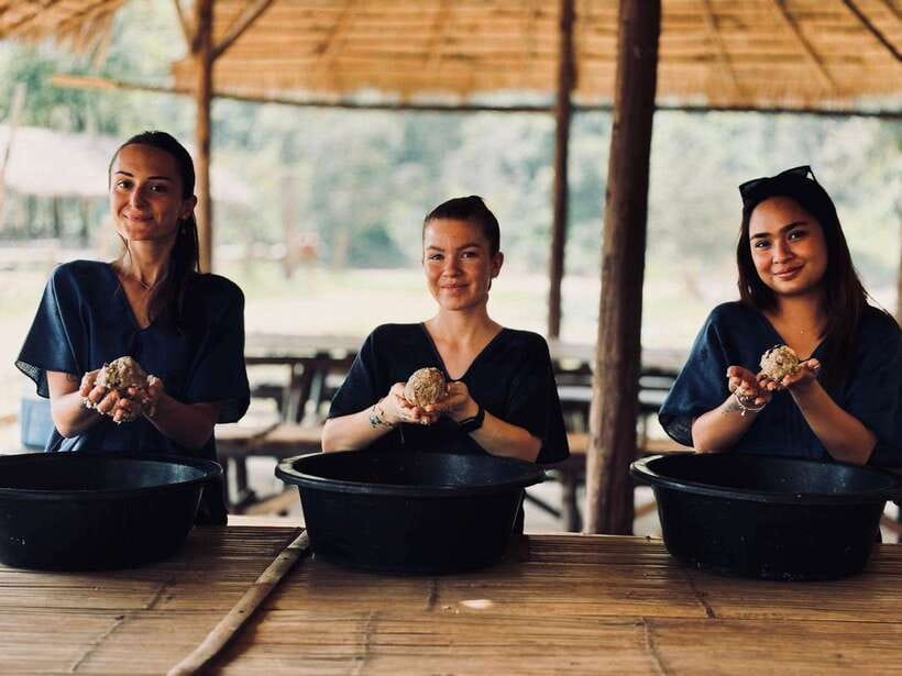 Chiang Mai: Elephant Sanctuary, Long Neck & Sticky Waterfall - Thai Lunch, Fruit, and a Practical Break