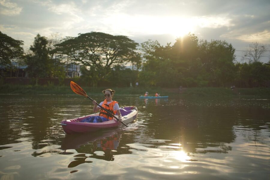 Chiang Mai:Explore kayaking through Mae Ping River on sunset - Meeting the river and learning the basics