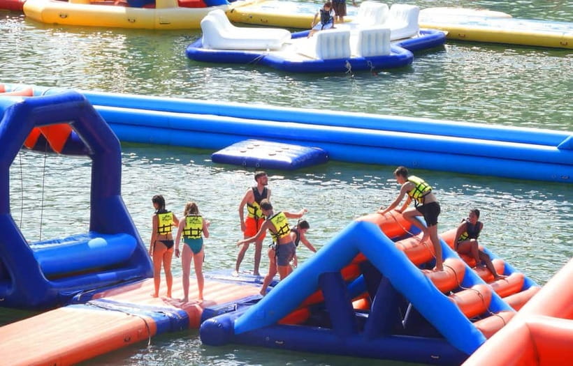 Chiang Mai: Grand Canyon Water Park Ticket & Optional Pickup - From giant inflatables to cliff-jumping zones