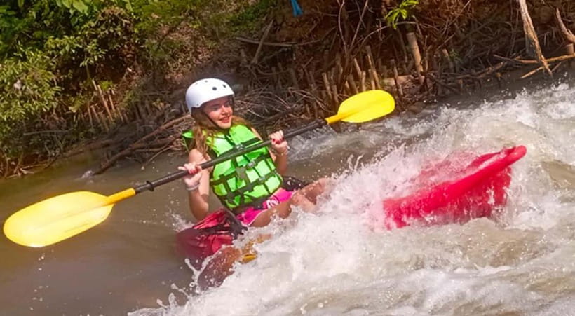 Chiang Mai: Kayak the Jungle River of Chiang Dao Valley! - Kayaking beneath Chiang Dao mountain
