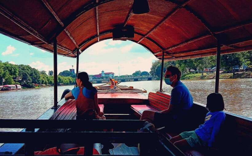 Chiang Mai: Mae Ping River Cruise & Optional Transfer - What you see from the long-tail boat