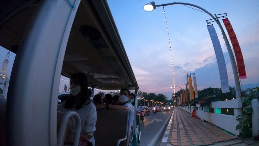 Chiang Mai: Nighttime City Highlights by EV Tram - Why an EV tram works so well after dark