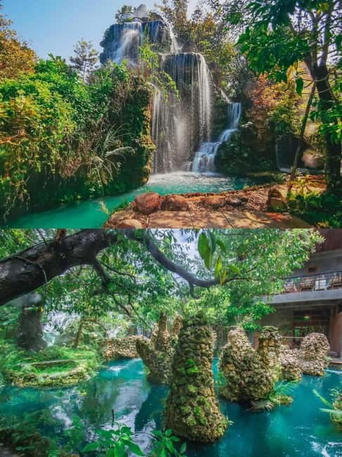 Chiang Mai: Sticky Waterfall & Angel Waterfall Park Day Tour - Dan Tewada Land of Angels Waterfall Park: polished, pretty, and playful
