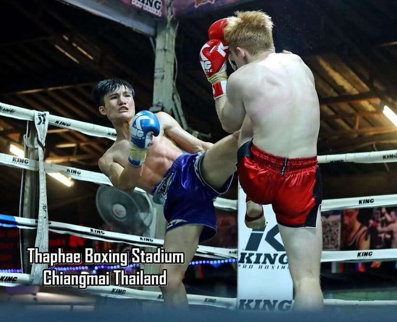 Chiang Mai: Thaphae Boxing Stadium Muay Thai - Thaphae Gate gives the night a useful setting