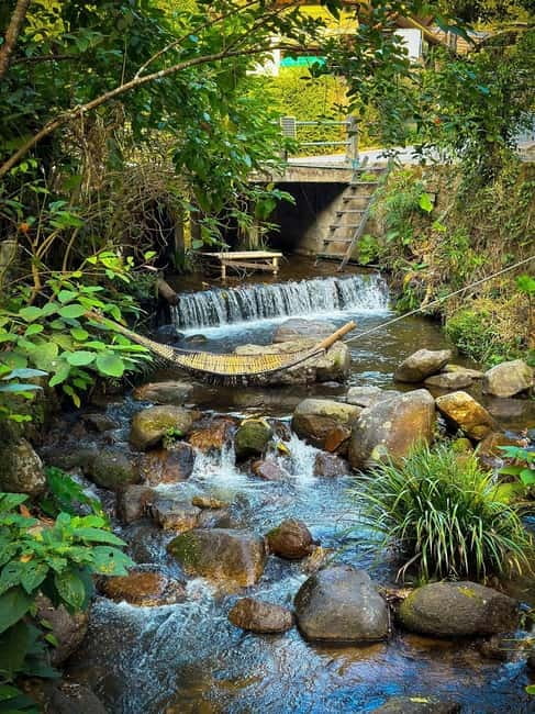 Chiang Mai: The Giant Café & Mae Kampong Village Day Trip - Rabiang View Mae Kampong and the café pause