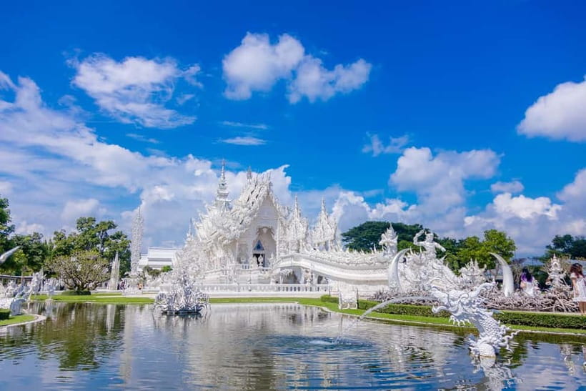 Chiang Mai: White, Red/Black & Blue Temples Tour with Lunch - The Blue Temple’s cool, dramatic interior
