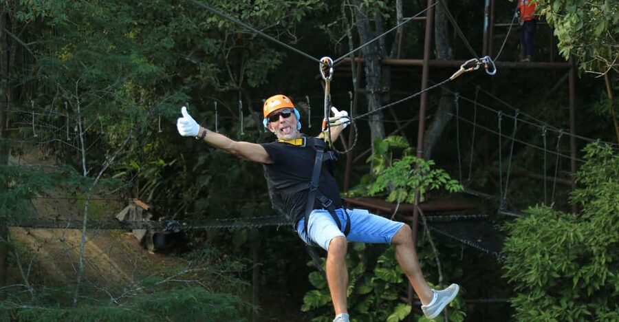 Chiang Mai: Zipline adventure with lunch & city hotel pickup - Pickup from Chiang Mai city