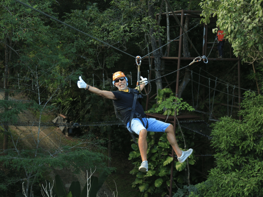 Chiang Mai: Zipline adventure with lunch & city hotel pickup - Lunch is useful, but keep expectations modest