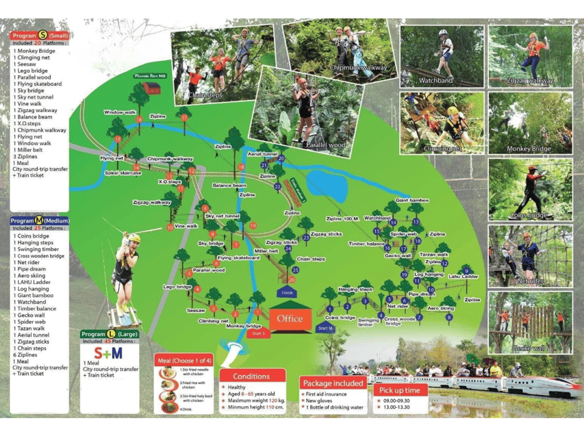 Chiang Mai: Zipline adventure with lunch & city hotel pickup - Is $46 a fair price?