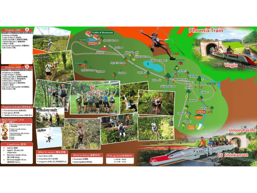 Chiang Mai: Zipline adventure with lunch & city hotel pickup - The obstacles are more varied than a basic zipline