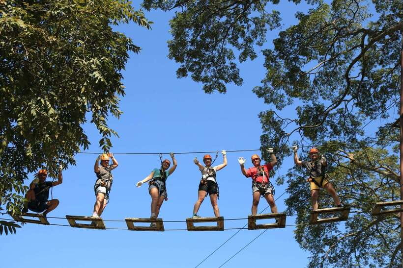 Chiang Mai: Zipline & High Rope Park with Lunch & Transfer - Starting with the Mae Rim jungle course