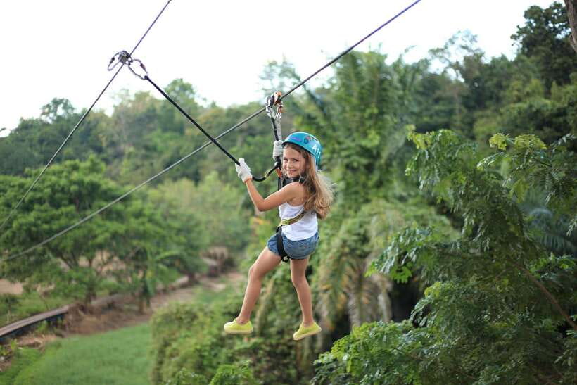 Chiang Mai: Zipline & High Rope Park with Lunch & Transfer - High ropes for a slower, harder test