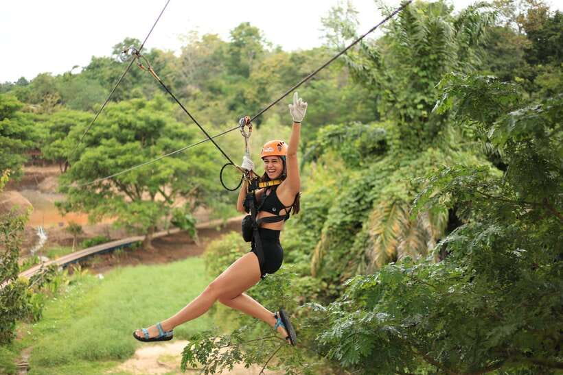 Chiang Mai: Zipline & High Rope Park with Lunch & Transfer - How the safety setup affects the experience