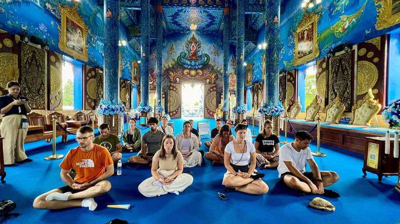 Chiang Rai: Iconic Temples & 7 Major Sites—River View Buffet - Baan Dam, where Lanna forms meet modern art