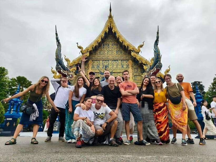Chiang Rai: Iconic Temples & 7 Major Sites—River View Buffet - Wat Rong Khun, Chiang Rai’s startling White Temple