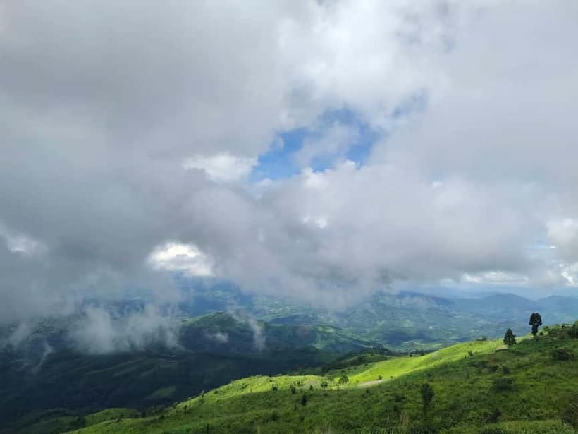 Chiang Rai: Northern Thailand Tour with Golden Triangle - Wat Phra That Doi Wao and the Mae Sai glass skywalk