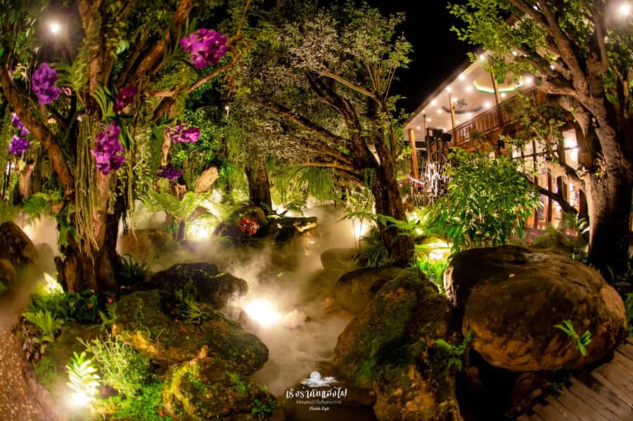 Chiangmai to Chiangrai: 3 Temples, Hot Springs& Lalitta Cafe - Lalitta Cafe, a fairytale-style finish
