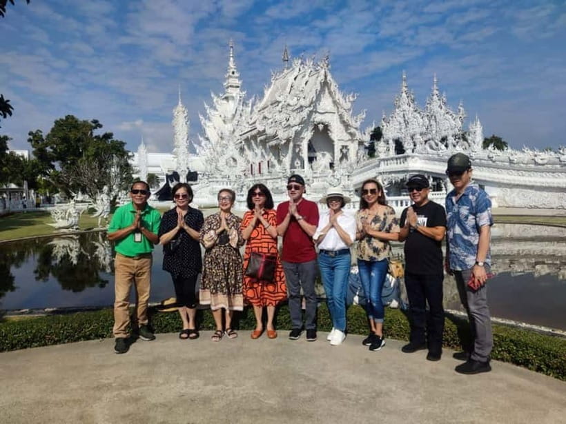 Chiangrai Full day: Popular 7 Locations with Thai buffet - Blue Temple brings a cooler, more intimate mood