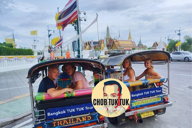CHOB TUK TUK + Canal + Food Tasting - Long-tail boats through Bangkok Noi